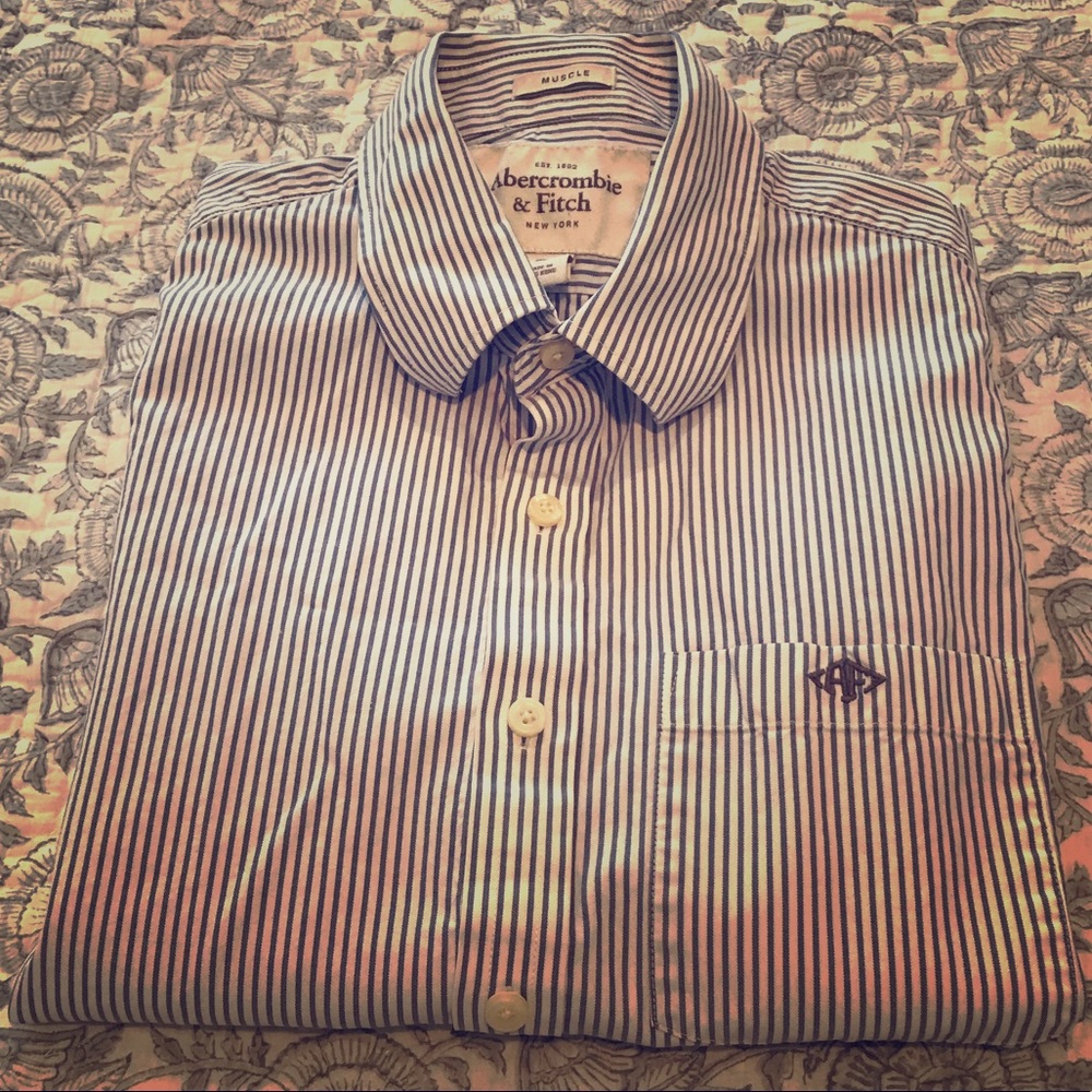 Abercrombie & Fitch men’s long sleeve dress shirt